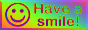 Have a smile! Rainbow